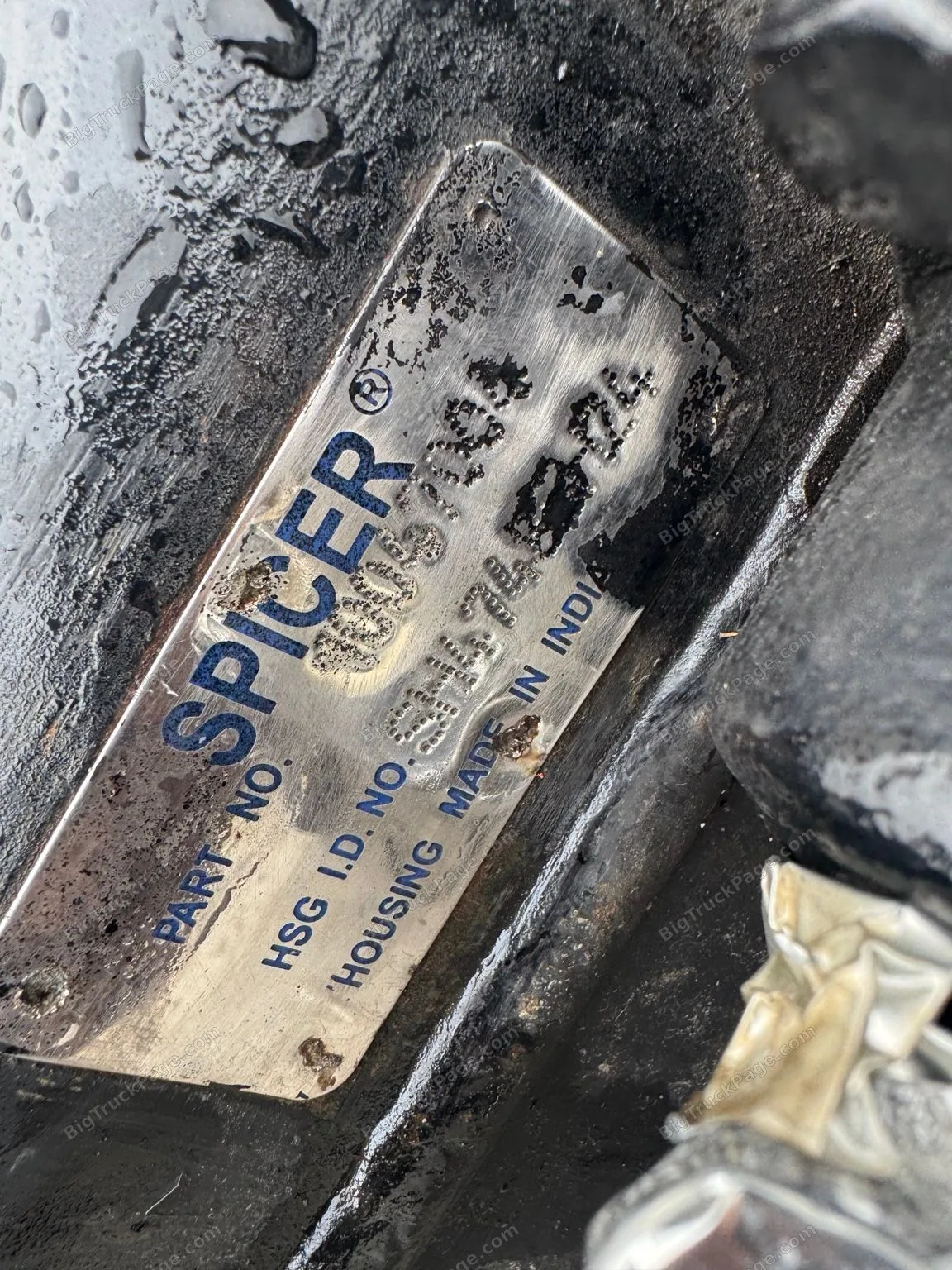 2025 Kenworth T880 Spicer RSP41 Rear Rear Axle 3.55 Ratio 19K OEM (used) — photo 5 in Strafford, MO | BigTruckPage.com