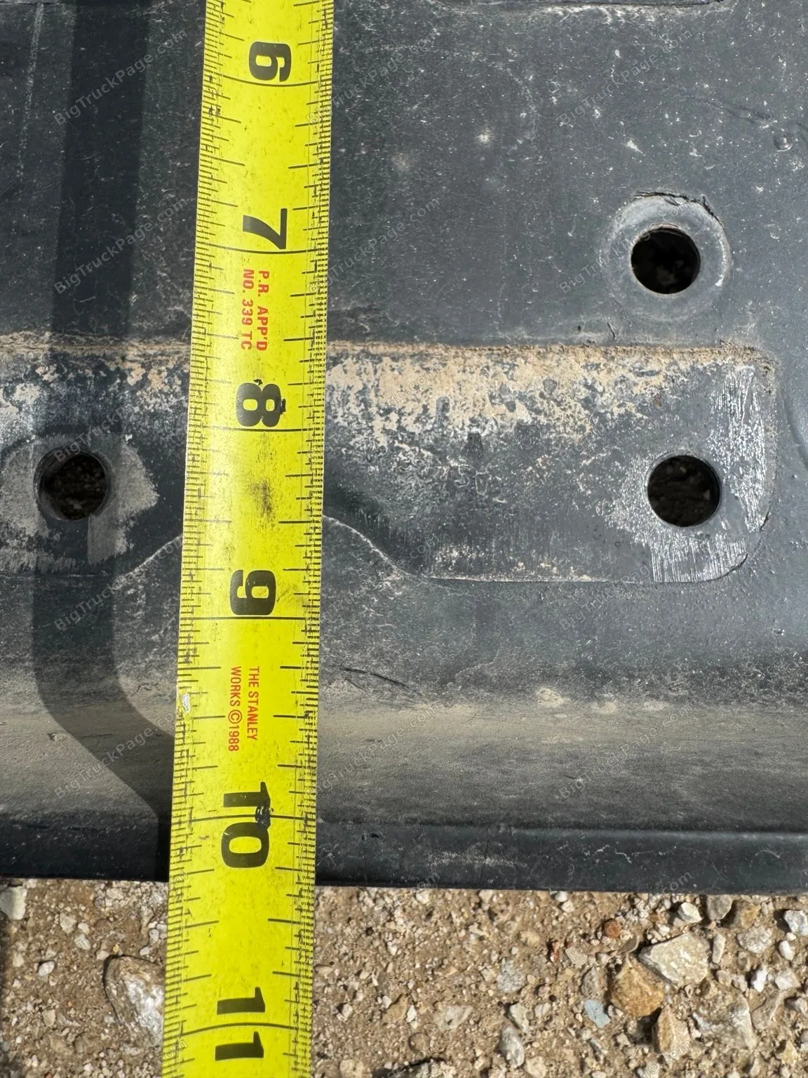 2025 Kenworth T880 OEM Frame Rails Pair 10-3/4" Outer 10" Inner Used (used) — photo 5 in Strafford, MO | BigTruckPage.com