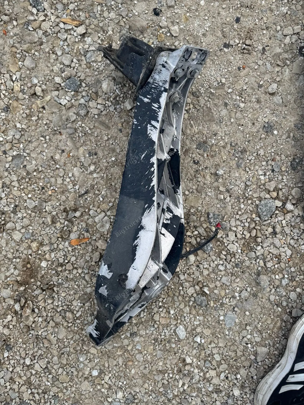 2017 - 2019 Volvo VNL Left Driver Hood Latch Bracket Assembly OEM Used 