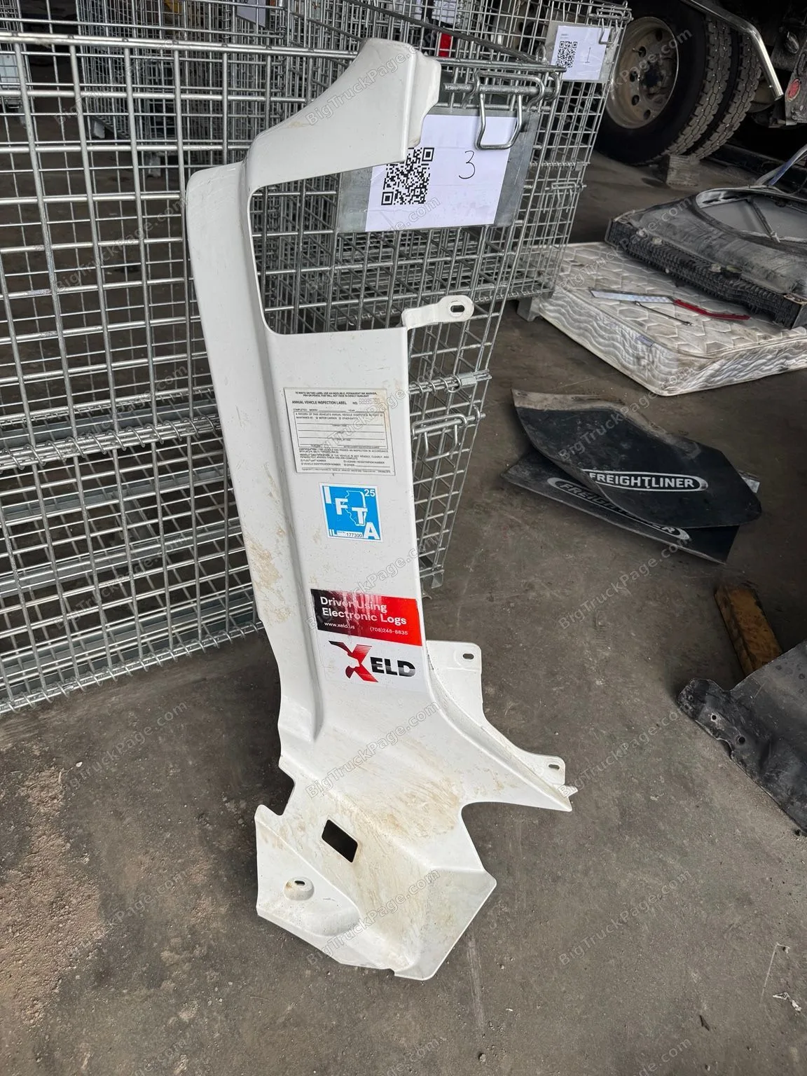 2023 Peterbilt 579 Driver Side Cowl Panel Hood to Door Filler White OEM