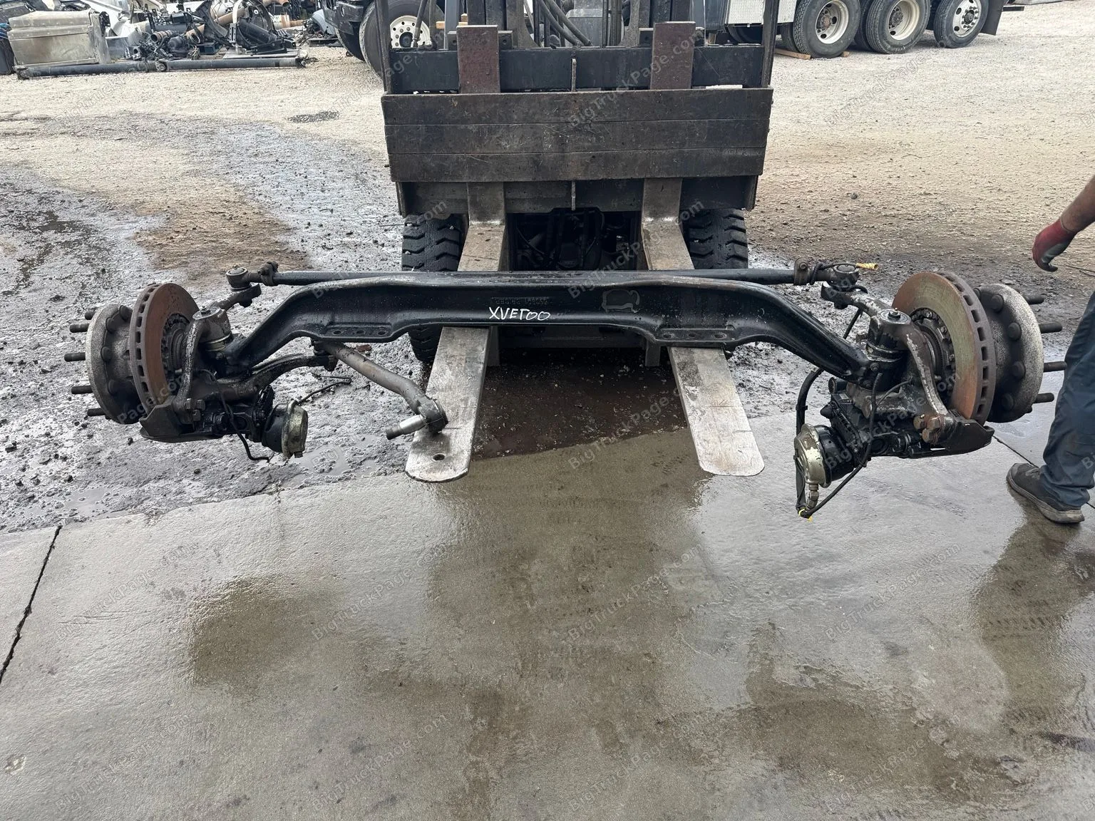 2020 Kenworth T680 Spicer Front Steer Axle Assembly Air Disc Brakes Hubs