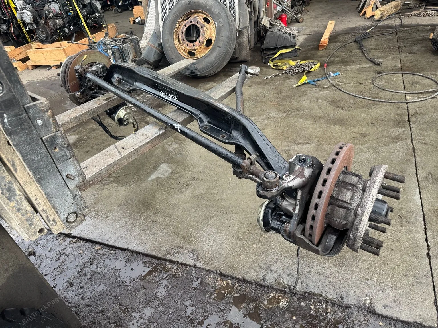 2020 Kenworth T680 Spicer Front Steer Axle Assembly Air Disc Brakes Hubs (used) — photo 5 in Strafford, MO | BigTruckPage.com