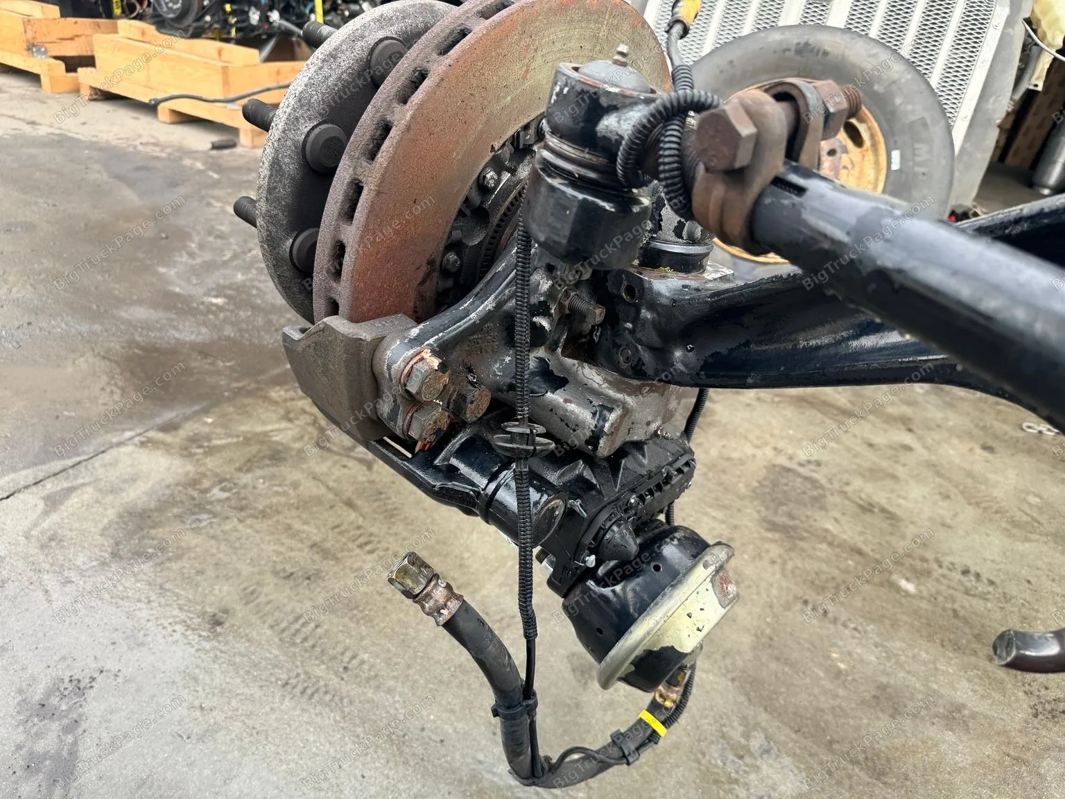 2020 Kenworth T680 Spicer Front Steer Axle Assembly Air Disc Brakes Hubs (used) — photo 6 in Strafford, MO | BigTruckPage.com