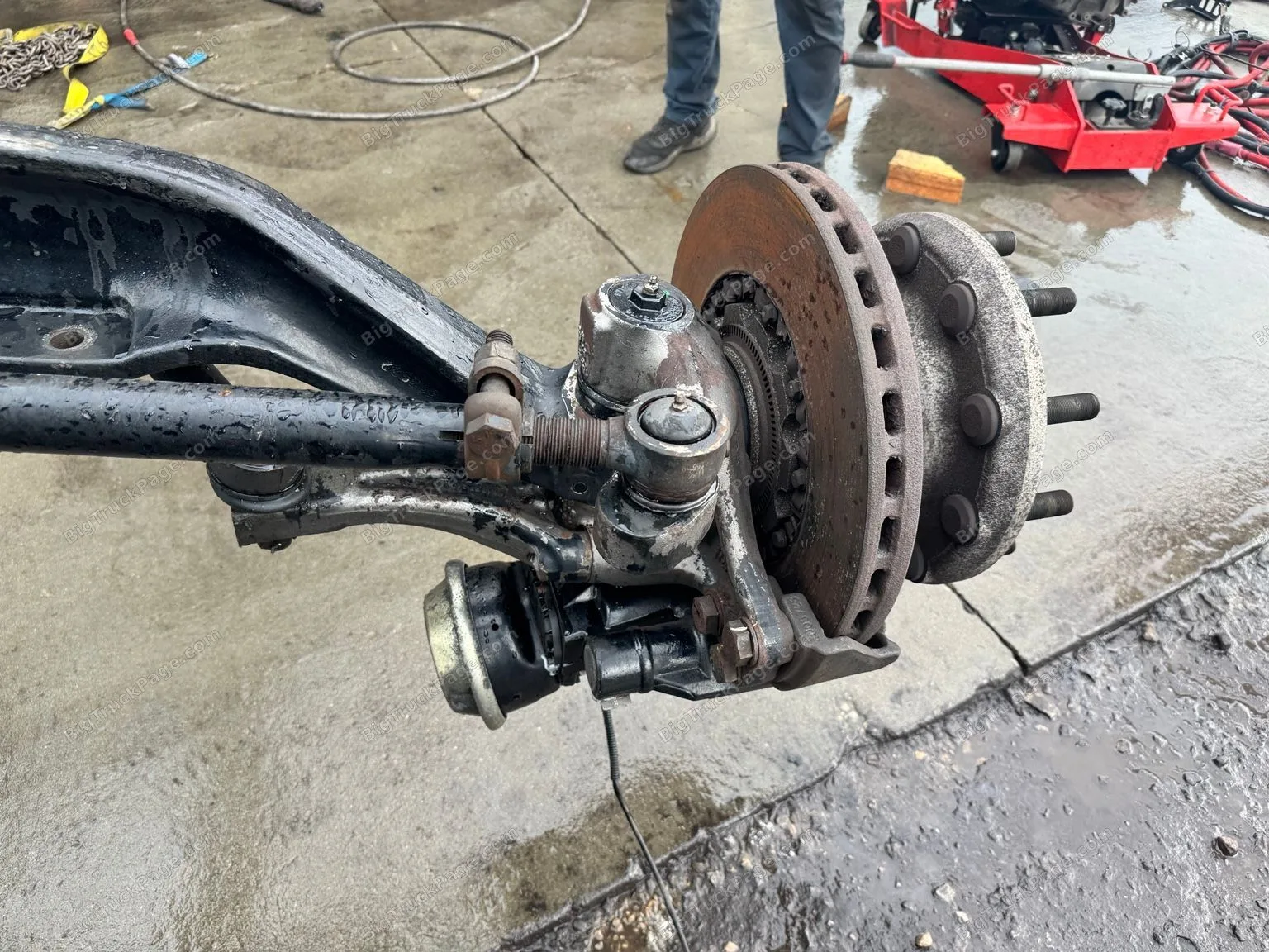 2020 Kenworth T680 Spicer Front Steer Axle Assembly Air Disc Brakes Hubs (used) — photo 7 in Strafford, MO | BigTruckPage.com