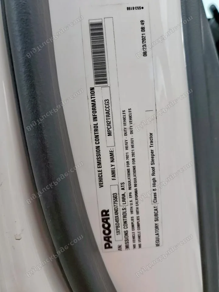 2022 PETERBILT 579 — photo 10
