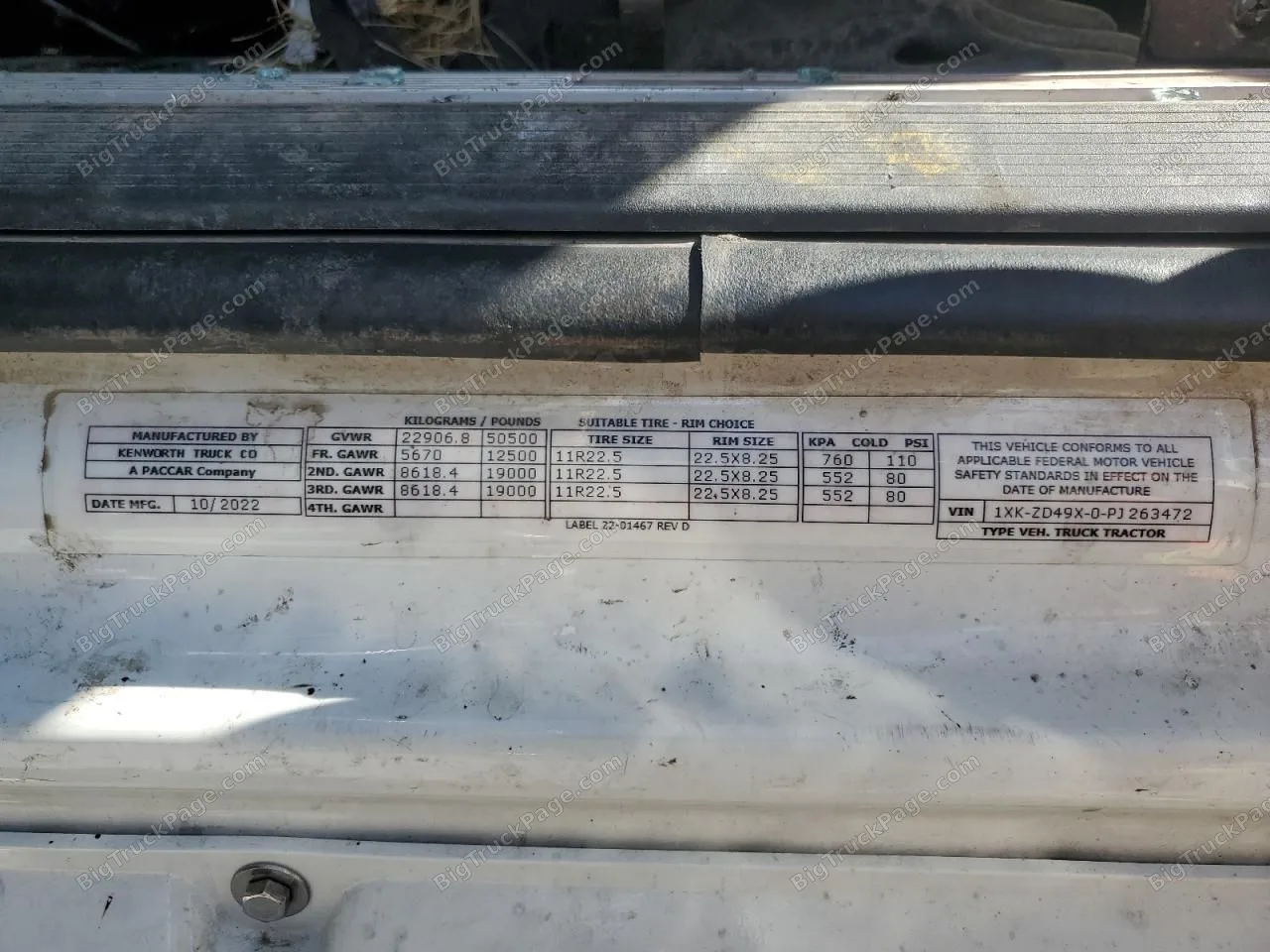 2023 KENWORTH T880 — photo 10
