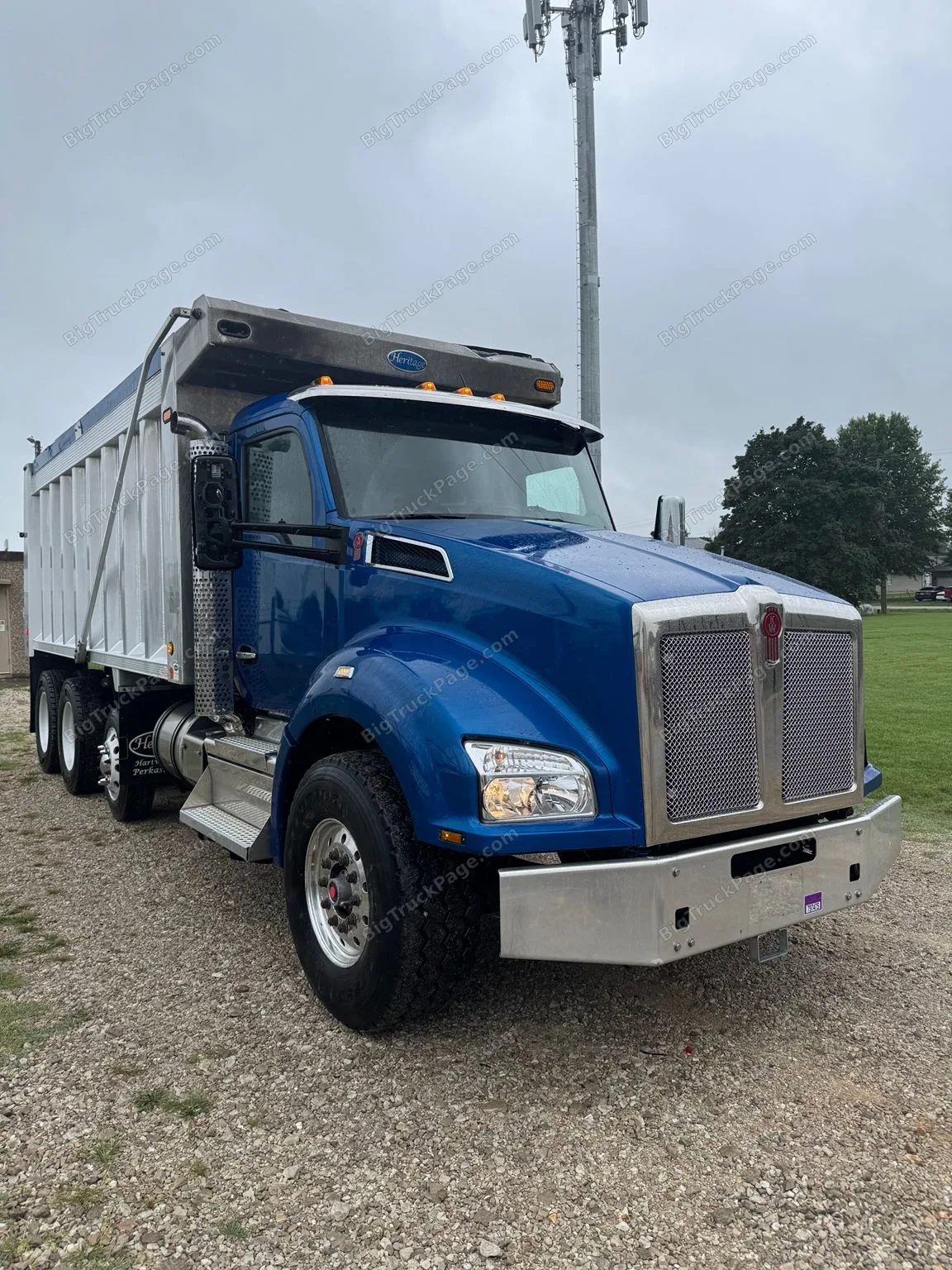 2024 Kenworth T880 Tri Axle Dump Truck | Cummins X15 450HP | 60K Miles | Heritage Aluminum Body
