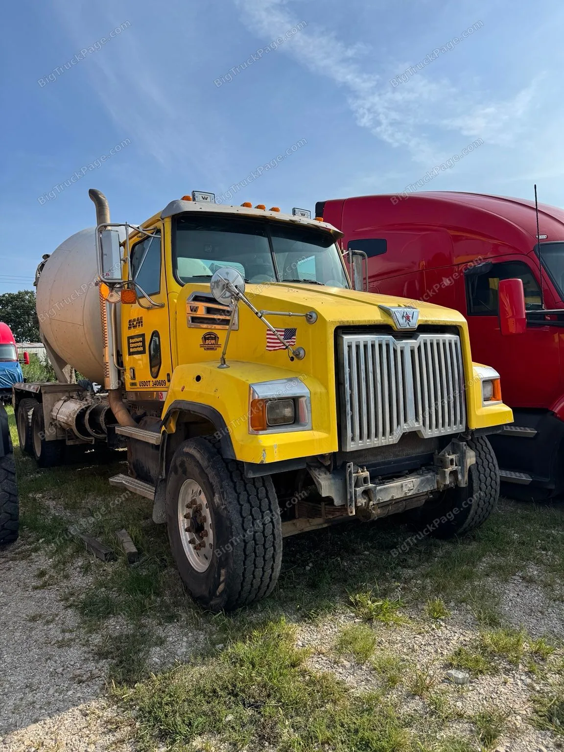 2016 Western Star Concrete Mixer Truck McNeilus 10.5 Yard Tandem Diesel