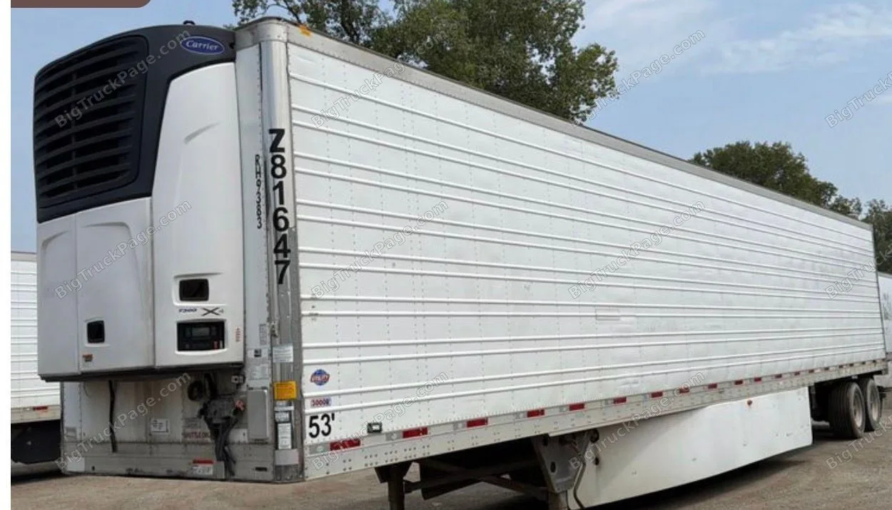2018 Utility VS2RA refrigerated van trailer