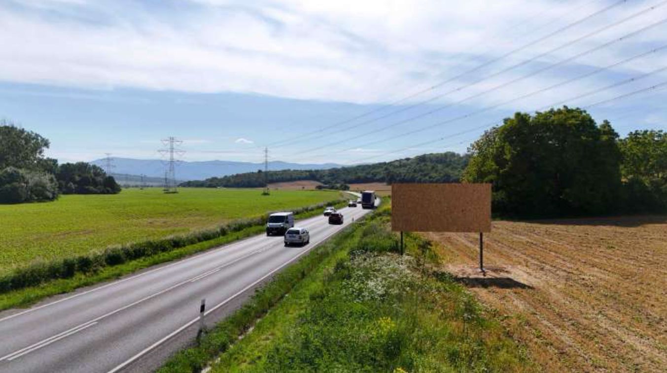 Billboard Nové Mesto nad Váhom - Cesta smer Stará Turá - Billboard na prenájom v Hlavná cesta medzi Novým Mestom nad Váhom a Starou Turou