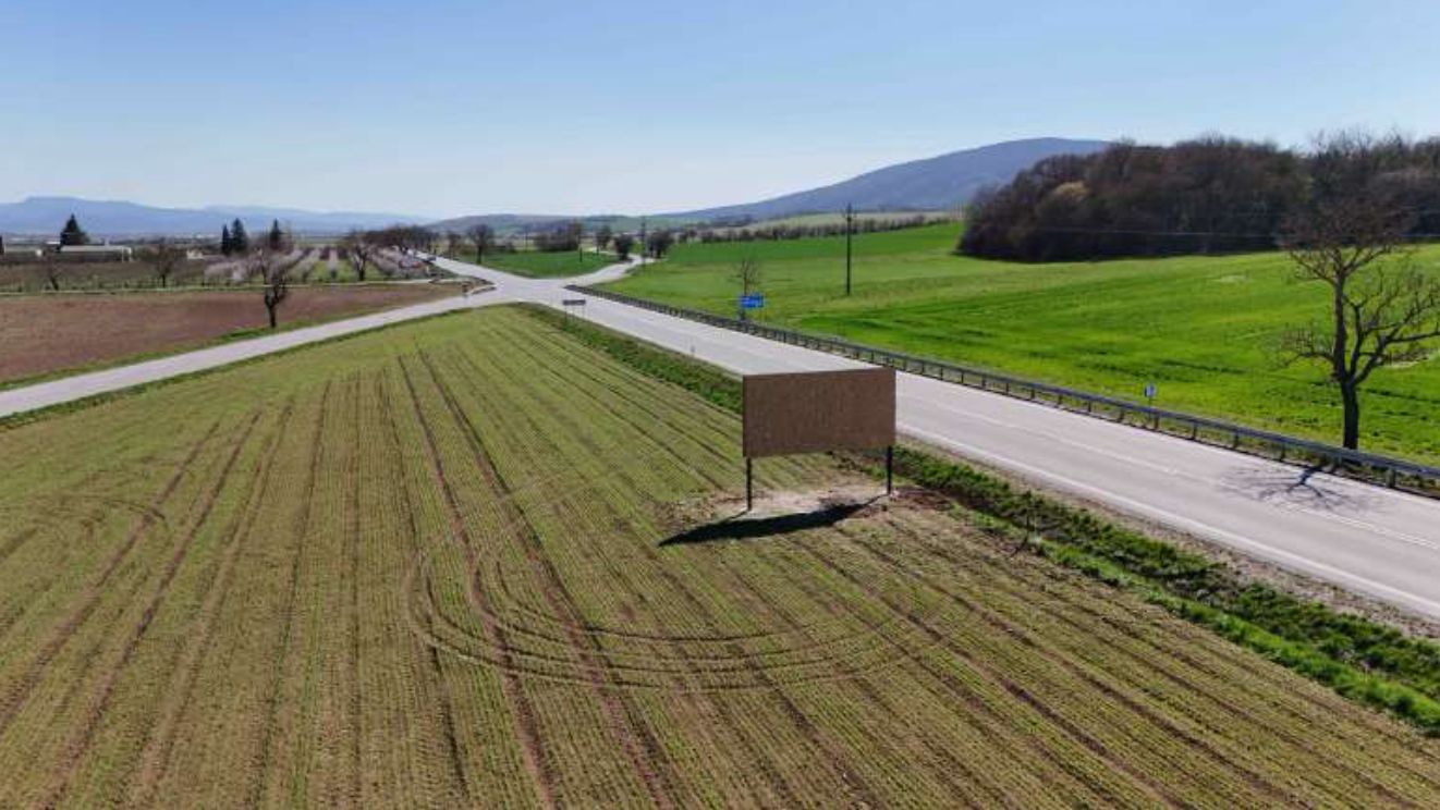 Billboard Moravské Lieskové - Cesta smer Česká republika - Billboard na prenájom v Hlavná cesta na Českú republiku z Nového Mesta nad Váhom