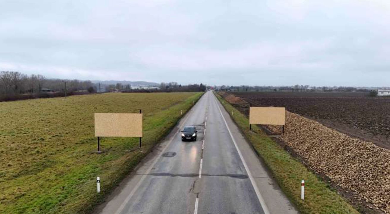Billboard Piešťany - Cesta medzi Piešťanmi a Novým Mestom nad Váhom - Billboard na prenájom v Hlavná cesta medzi Piešťanmi a Novým Mestom nad Váhom