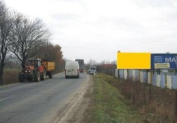 Billboard Čakajovce - Cesta I. triedy Topoľčany - Nitra, smer Nitra - Billboard na prenájom v cesta I. triedy Topoľčany - Nitra cesta I. triedy Topoľčany - Nitra, výjazd z obce, smer Nitra