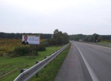 Billboard Veľké Zálužie - Rýchlostná komunikácia Nitra - Trnava - Billboard na prenájom v Rýchlostná komunikácia Nitra - Trnava, smer Trnava, Veľké Zálužie