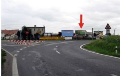 Billboard Čakajovce - Topolčianka ul. cesta 1.triedy smer Topolčany - Billboard na prenájom v Topolčianka ul. cesta 1.triedy smer Topolčany, Priehrada, ZA