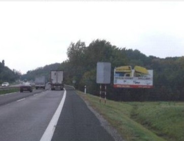 Billboard Veľké Zálužie - Rýchlostná komunikácia smer Trnava - Billboard na prenájom v Veľké Zálužie, Rýchlostná komunikácia Nitra - Trnava, smer Trnava