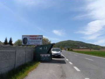 Billboard Kolíňany - hlavný cestný tah Nitra - Banská Bystrica, smer Nitra, druhý, spodný - Billboard na prenájom v Kolíňany, hlavný cestný tah Nitra - Banská Bystrica, smer Nitra, 2.v poradí, spodný