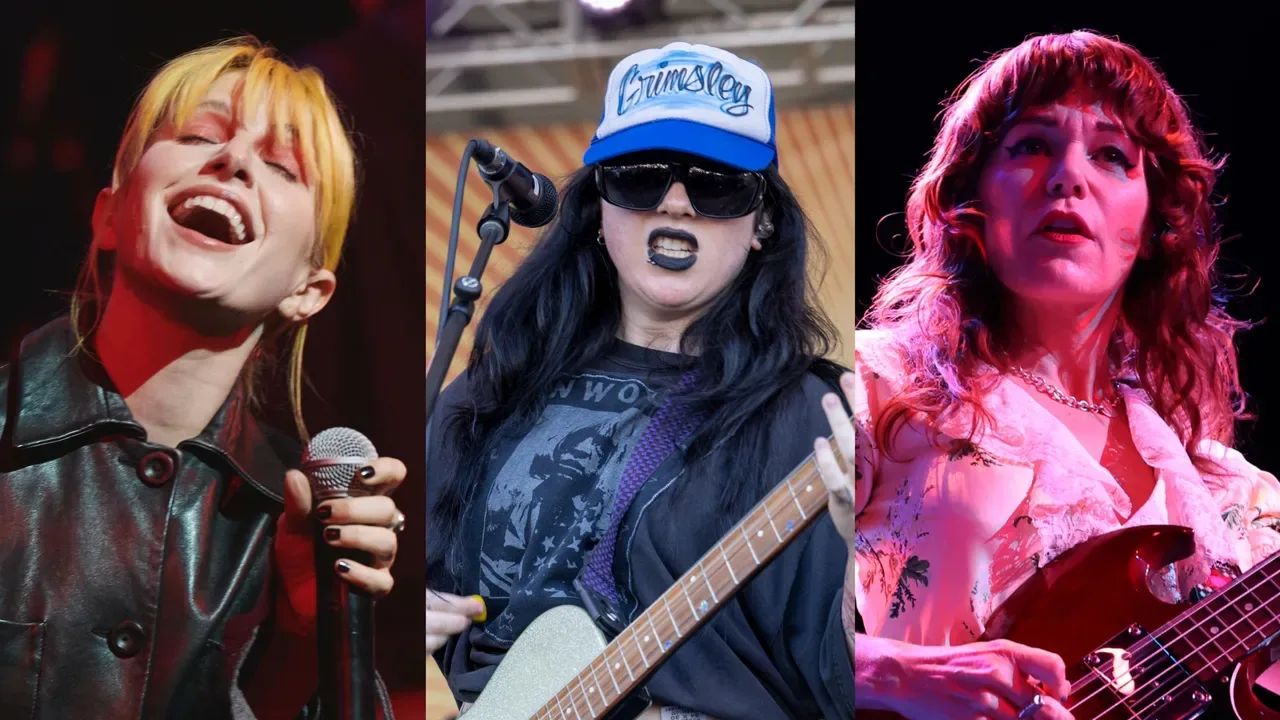Hayley Williams Newport'ta Sahneye Wednesday'den Karly Hartzman ve Jenny Lewis'i Çıkardı