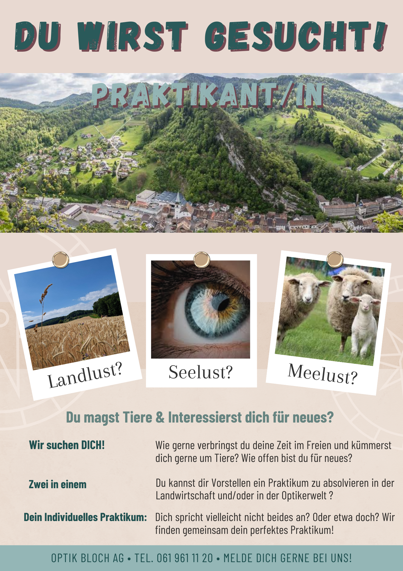 Praktikum für Bauernhof und/oder Optikergeschäft - Bild 2