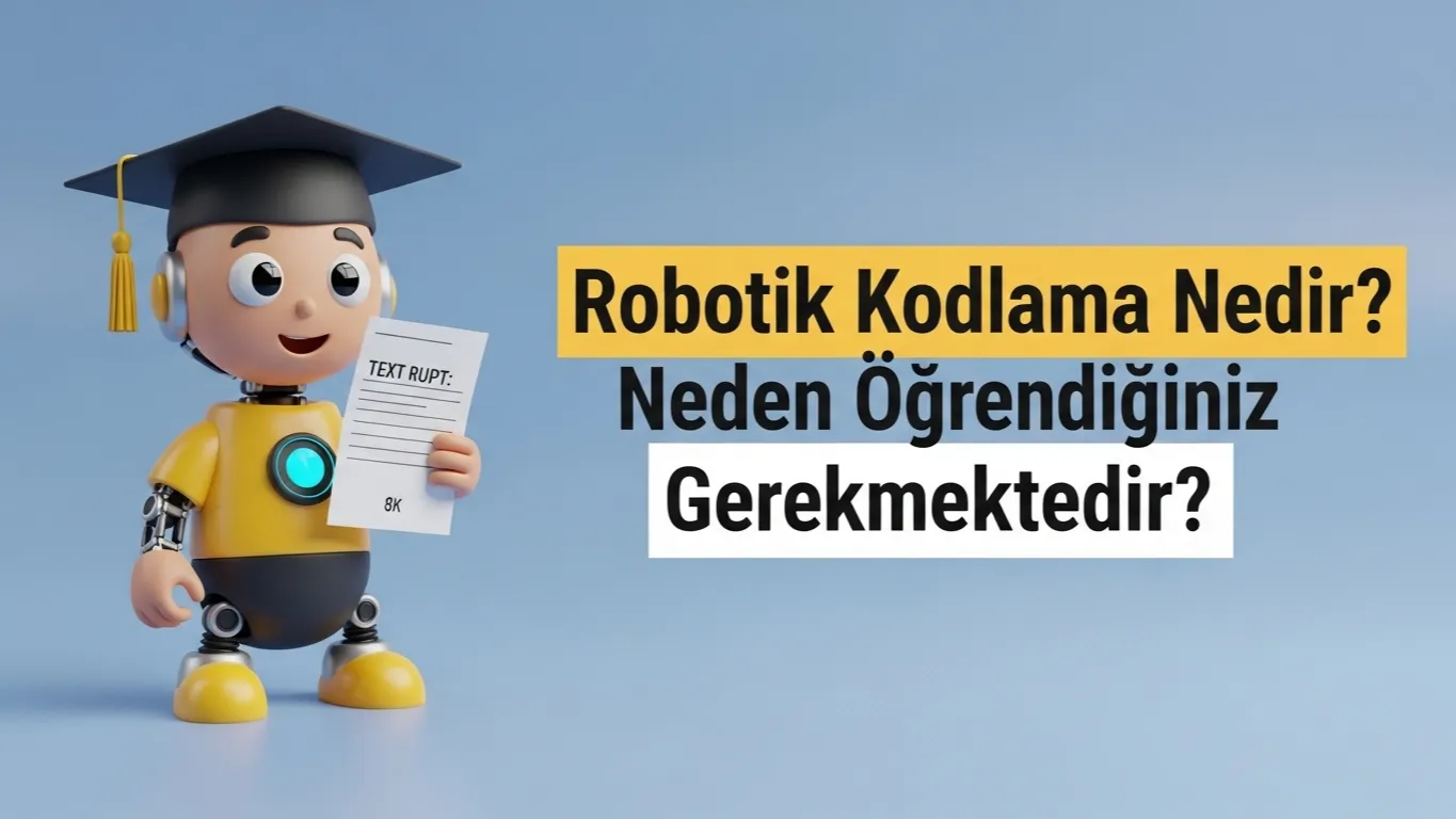 Robotik Kodlama Nedir? Neden Öğrendiğiniz Gerekmektedir?