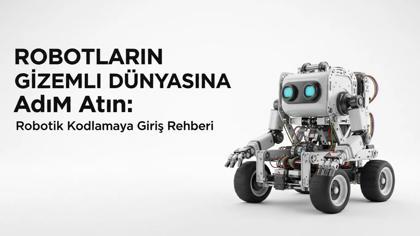Robotların Gizemli Dünyasına Adım Atın: Robotik Kodlamaya Giriş