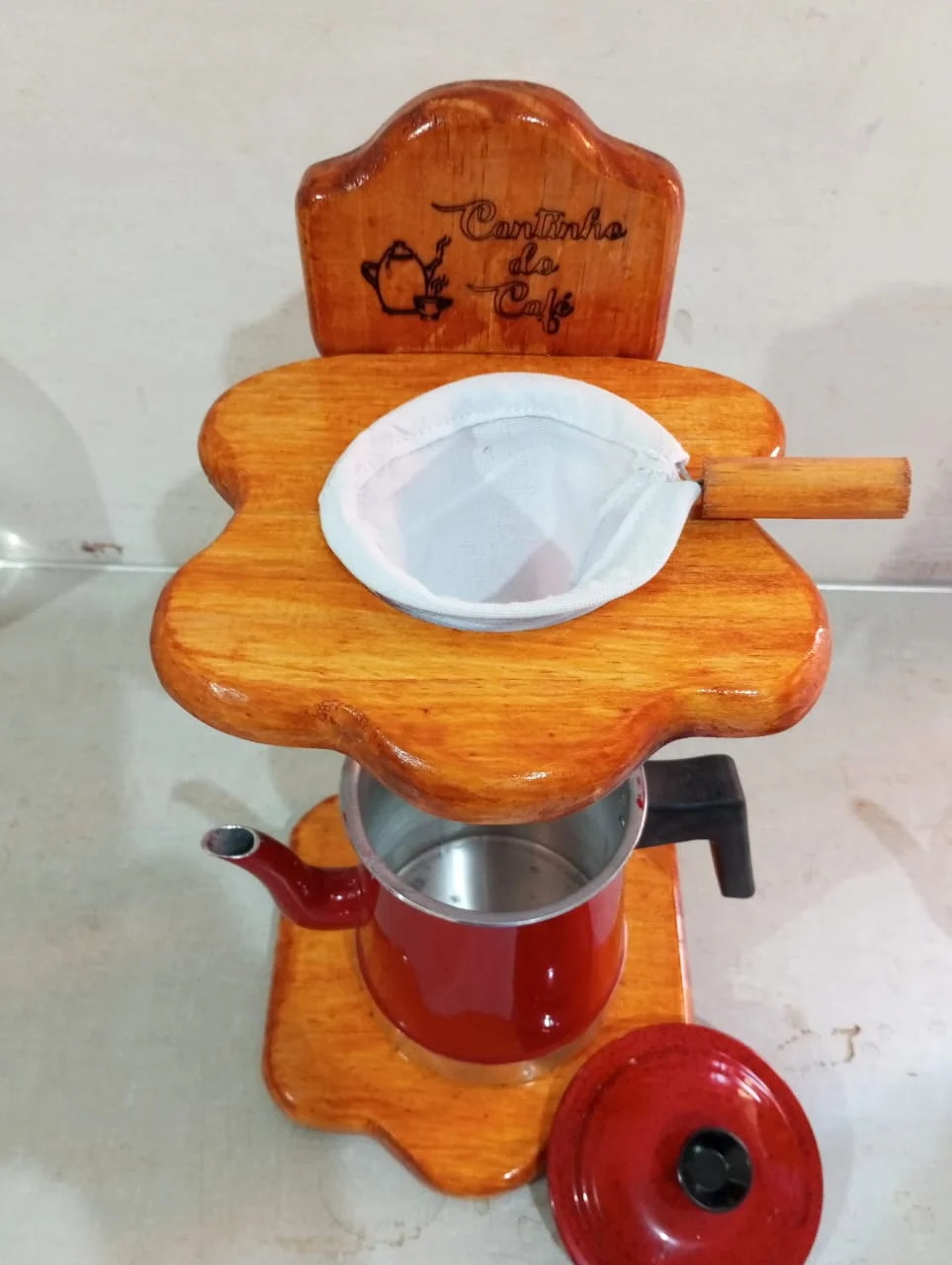 Cafeteira Cantinho do Café — Modelo Completo — foto 4