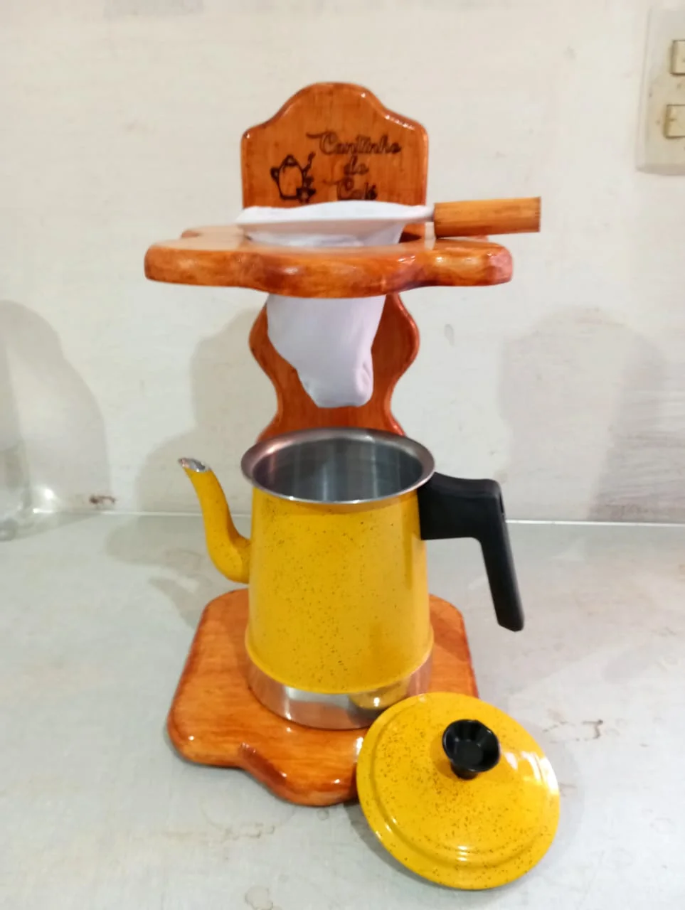 Cafeteira Cantinho do Café — Modelo Completo — foto 5