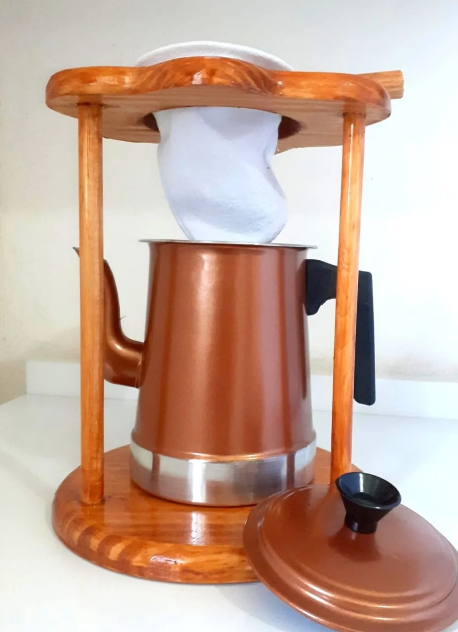 Cafeteira Retrô — Suporte Simples — foto 5