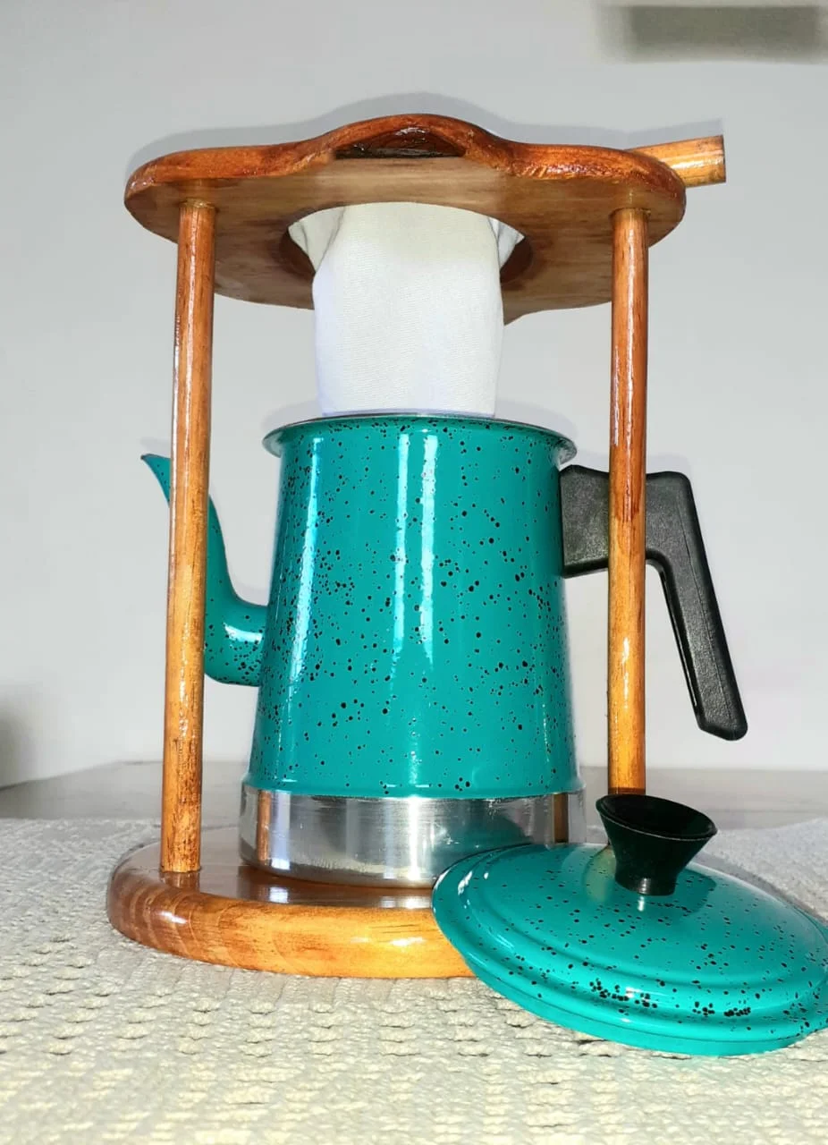 Cafeteira Retrô — Suporte Simples — foto 6