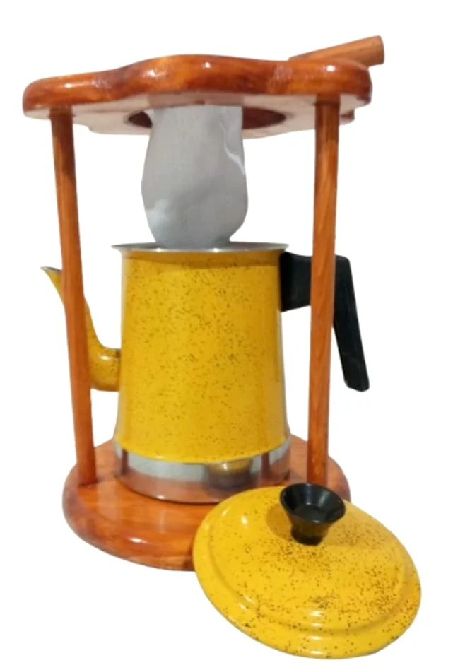 Cafeteira Retrô — Suporte Simples — foto 9