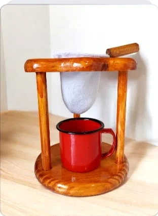 Cafeteira Retrô Dose Única (com caneca) — foto 4