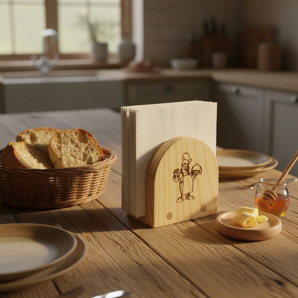 Porta-Guardanapos com Gravação Chef — foto 2