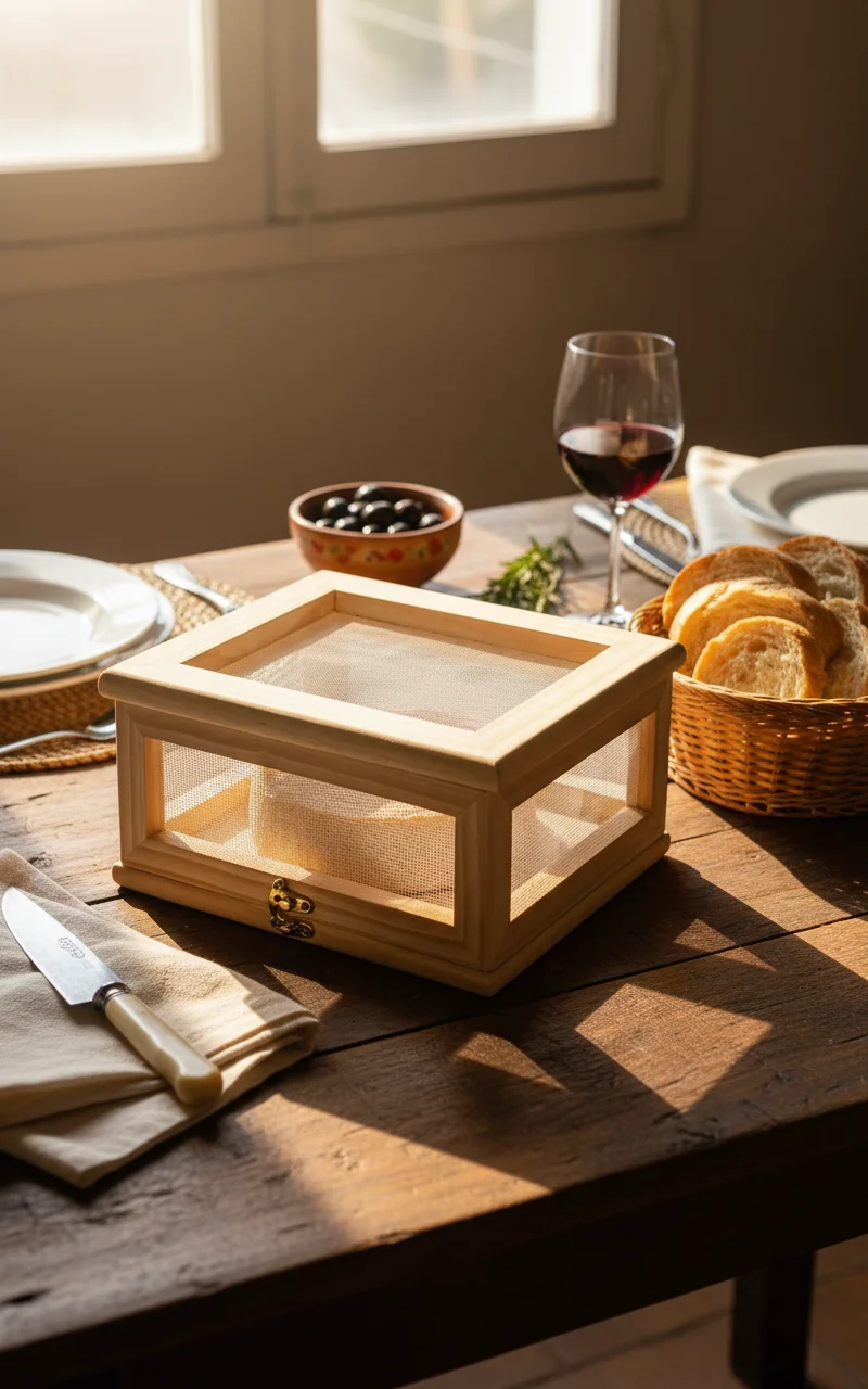 Queijeira de Mesa (tampo com tela)