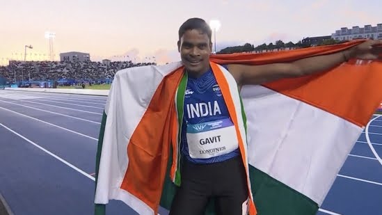 ಕಾಮನ್‌ವೆಲ್ತ್ ಕ್ರೀಡಾಕೂಟ 2026: ಪುರುಷರ 100 ಮೀ. T47 ಫೈನಲ್‌ನಲ್ಲಿ ದಿಲೀಪ್ ಗಾವಿತ್‌ಗೆ ಚಿನ್ನ, ಮುರಳಿ ಶ್ರೀಶಂಕರ್‌ಗೆ ಬೆಳ್ಳಿ