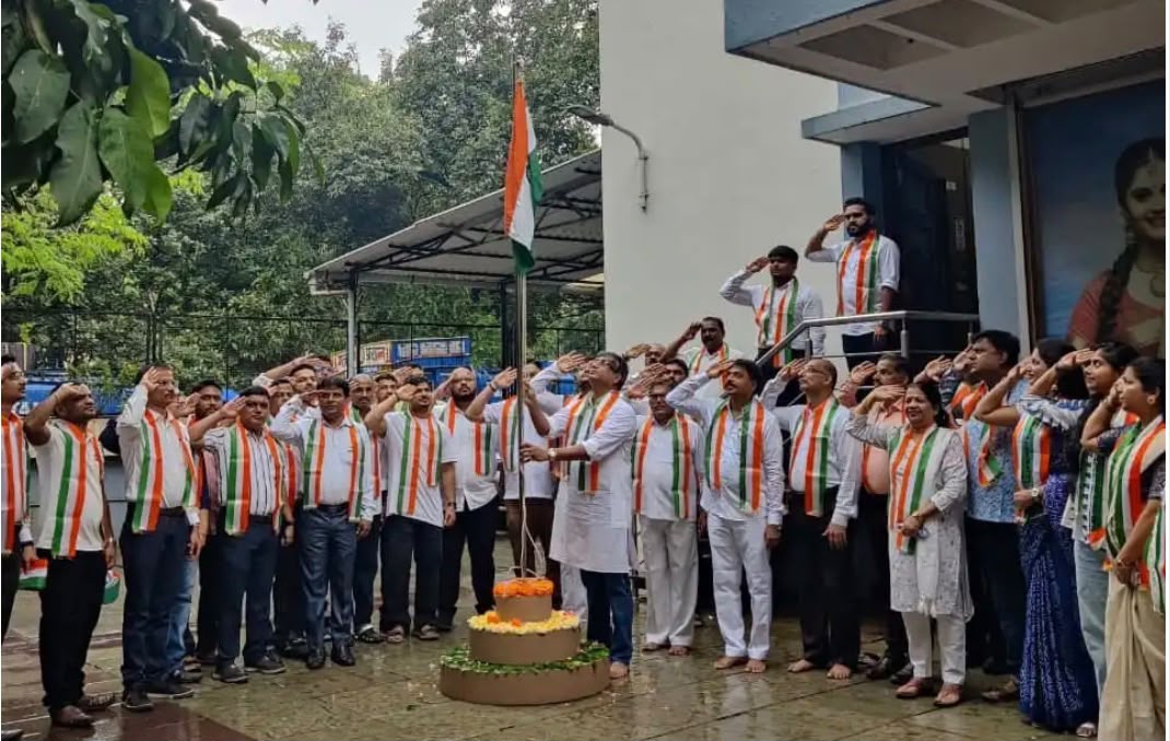 ಭಾರತ್ ಬ್ಯಾಂಕಿನ ಕೇಂದ್ರ ಕಚೇರಿಯಲ್ಲಿ 80ನೇ ಸ್ವಾತಂತ್ರ್ಯ ದಿನಾಚರಣೆ