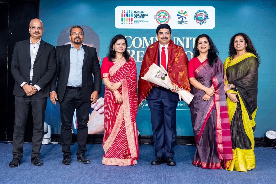 ಬಿಲ್ಲಾವಾಸ್ ಕತಾರ್ ವತಿಯಿಂದ ಭಾರತದ ನೂತನ ರಾಯಭಾರಿ ಡಾ. ಕೆ. ಶ್ರೀಕರ್ ರೆಡ್ಡಿ ಅವರಿಗೆ ಆತ್ಮೀಯ ಸ್ವಾಗತ