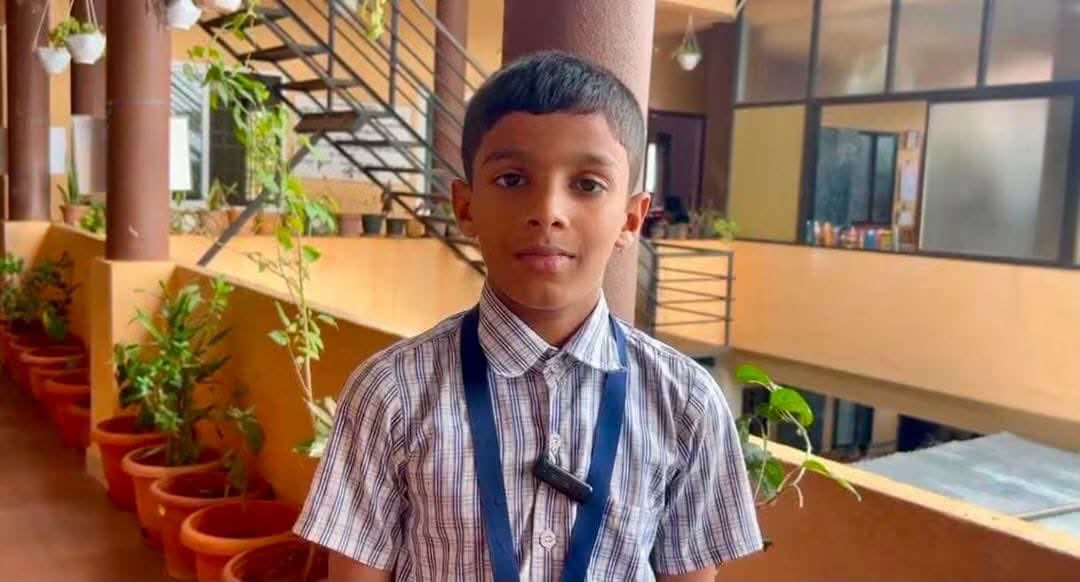 ದೊಡ್ಡ ದುರಂತ ತಪ್ಪಿಸಿದ ಬಂಟ್ವಾಳ ತಾಲೂಕಿನ ನರಿಕೊಂಬು ಸರ್ಕಾರಿ ಹಿರಿಯ ಪ್ರಾಥಮಿಕ ಶಾಲೆಯ ಐದನೇ ತರಗತಿ ವಿದ್ಯಾರ್ಥಿ ಮನ್ವಿತ್