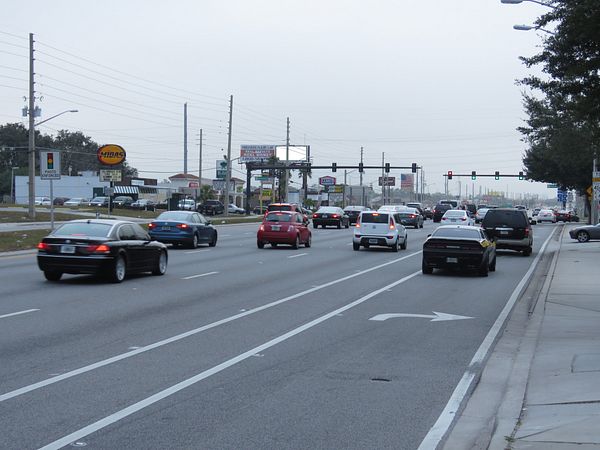 SR 50 W NS 300ft E/O Kirkman Rd F/W - End