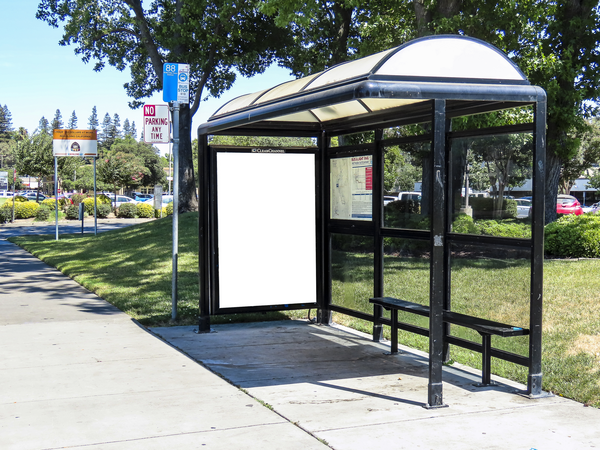 West El Camino Av SS 5ft E/O Truxel Rd F/W - 1