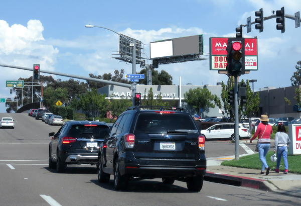 Balboa Av SS 150ft W/O 163 Fwy F/W - 1