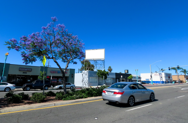 El Cajon Blvd SS 135ft E/O 36th St F/E - 1