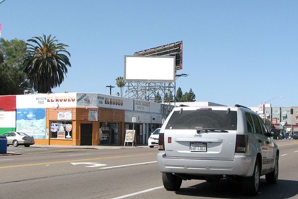 El Cajon Blvd SS 100ft W/O 45th St F/E - 1