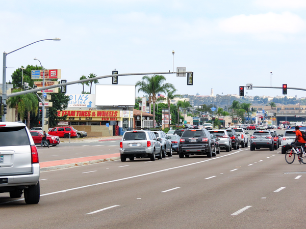Rosecrans St NS 215ft E/O Midway Dr F/W - 1