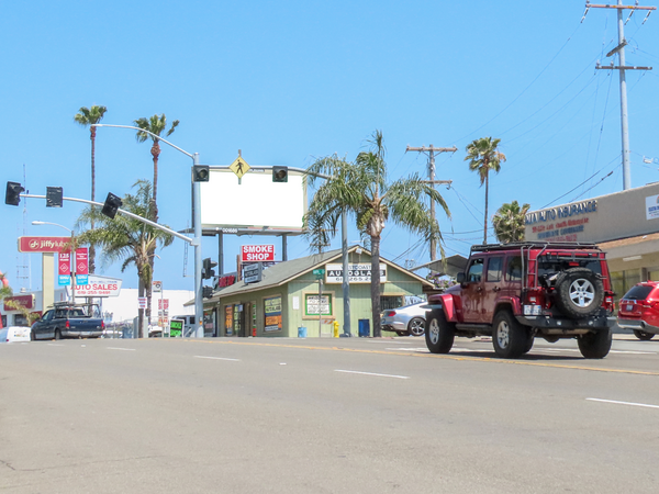 El Cajon Blvd SS 45ft E/O 58th St F/W - 1