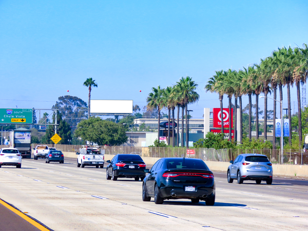 163 Frwy WS 100ft N/O Kearny Mesa Rd F/N - 1