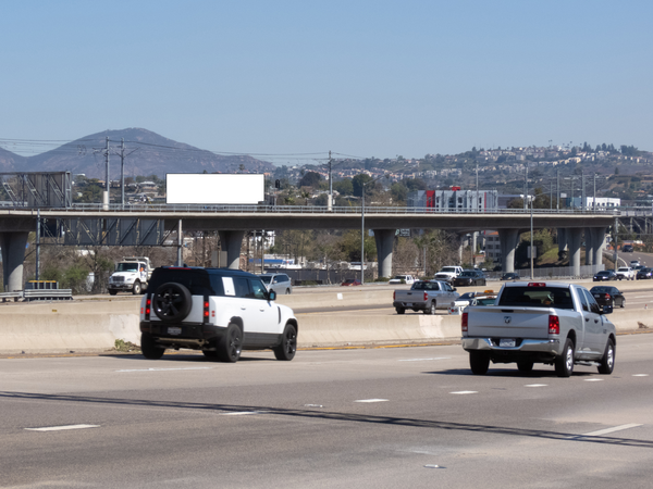 I-8 Frwy NS 50ft W/O Fairmount Av (NO EXT) F/W - 1