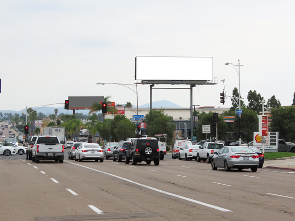 Clairemont Mesa Blvd SS 110ft E/O Convoy St F/W - 1
