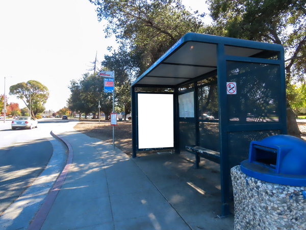El Camino Real SS 120ft E/O S Wolfe Rd F/W - 1
