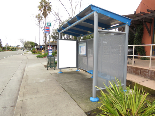 Stevens Creek Blvd SS 110ft E/O Stelling Rd F/W - 1