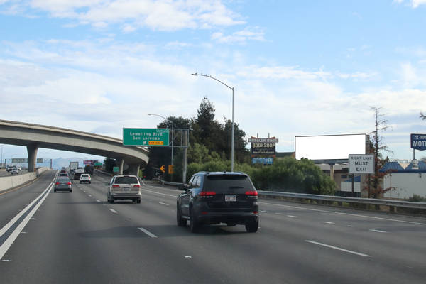 Nimitz Frwy (I-880) WS 400ft N/O Lewelling F/N - 1